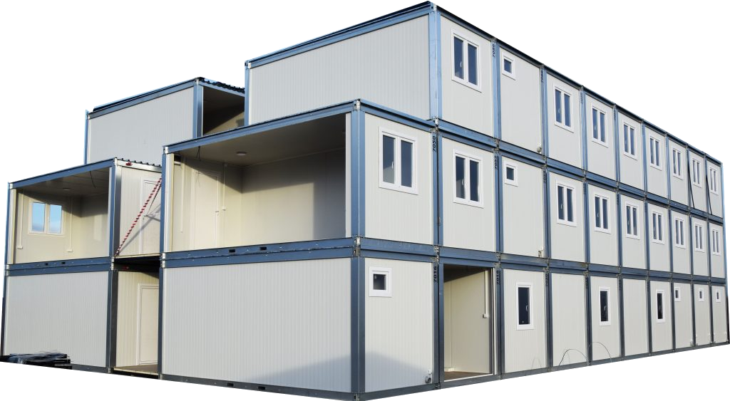 double unit container